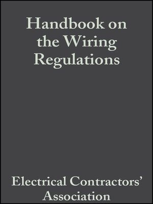 cover image of Handbook on the Wiring Regulations